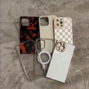 Set of 6 IPhone 13 Pro Max Cases